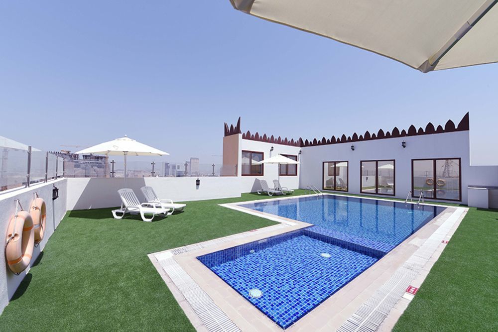Goldstate Hotel Dubai Exterior foto